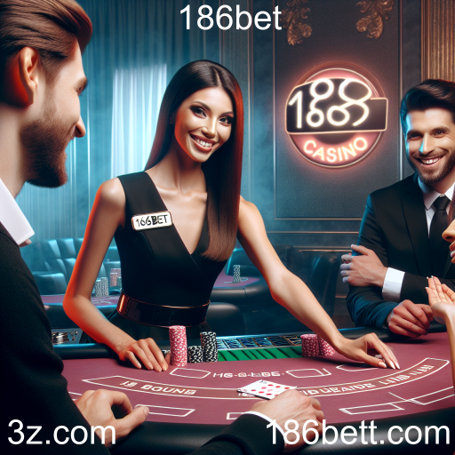 Experiência Imersiva de Jogos Ao Vivo no 186bet